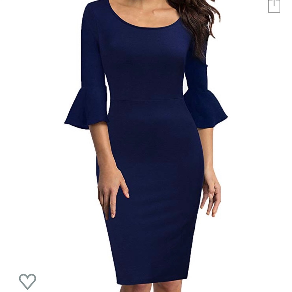 Work Casual Pencil Dress